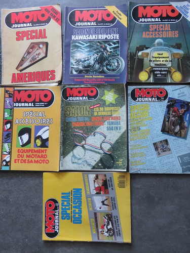 Lot moto journal spécial - lot,