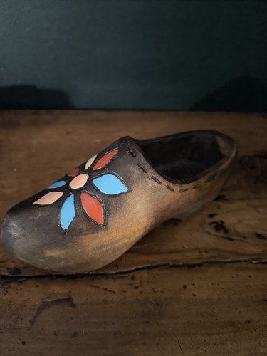 Ancien sabot bois - sabot,