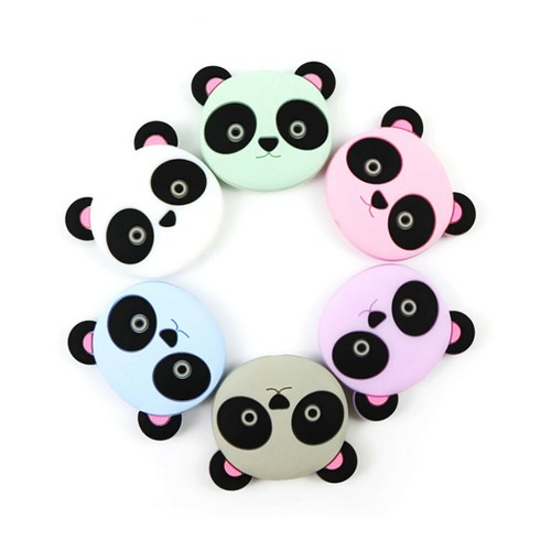 Perle silicone panda - perle, en
