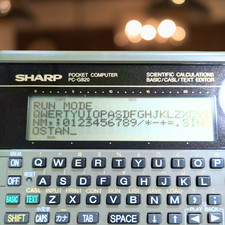 SHARP PC-G820 Programmable