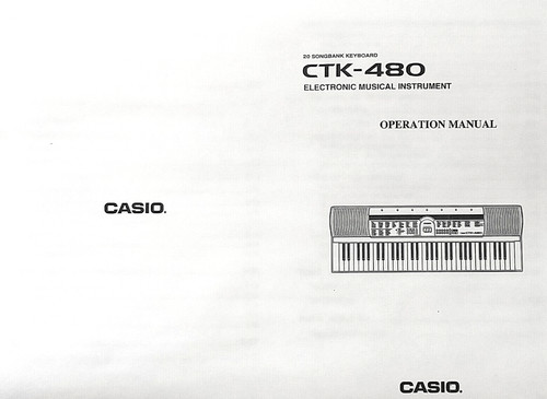 Casio ctk 480 electronic - ctk-480,