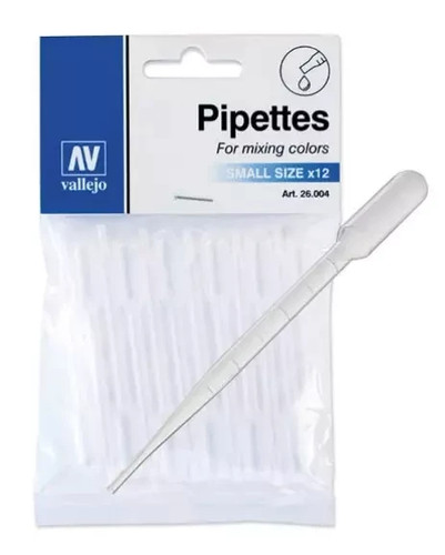 Pipette vallejo small size x12