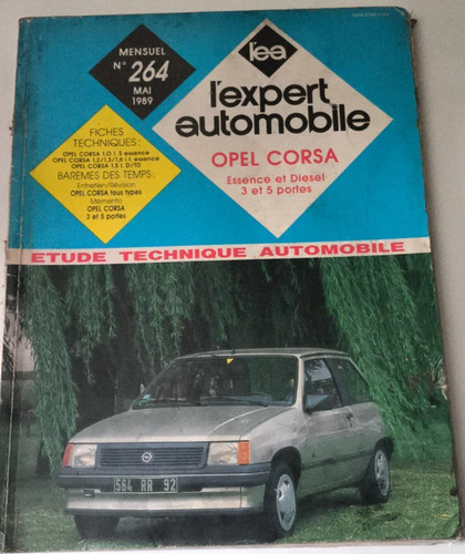 Revue technique opel corsa - technique,
