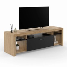 Meuble TV 140 cm MALO bois et