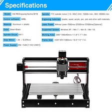 Upgrade Version CNC 30*18 PRO GRBL Control Mini CNC Machine 3 Axis Pcb