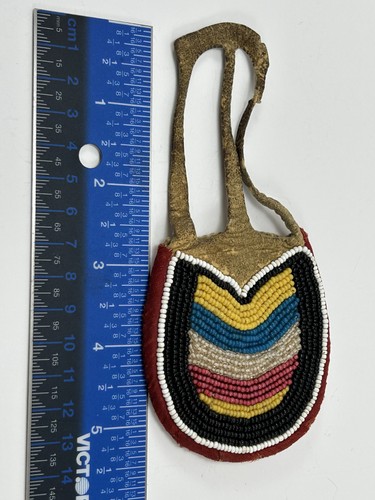 Antique native american beaded - native,