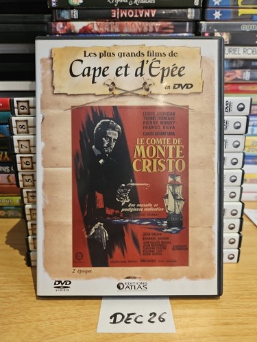 Dvd comte de monte cristo - comte,