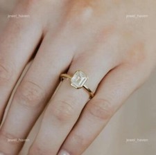 Bijoux bague promesse lunette