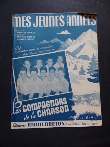 Partition mes jeunes - partition,