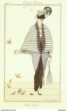 Gravure Mode Costume Parisien