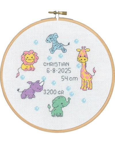 Kit broderie point de - kit,