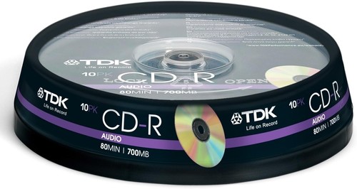 Tdk audio 80 - cd-r, min