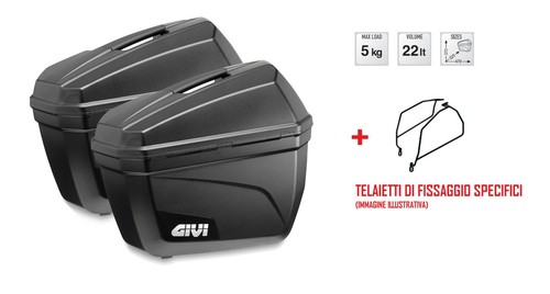 E22n givi valises - latérales, +