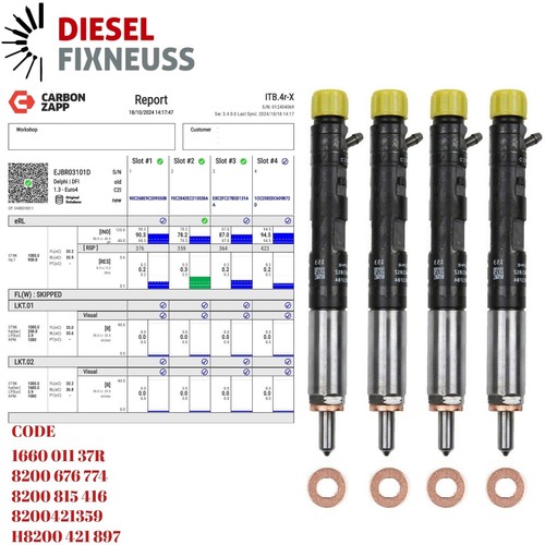Injecteur ejbr05101d - 4x,