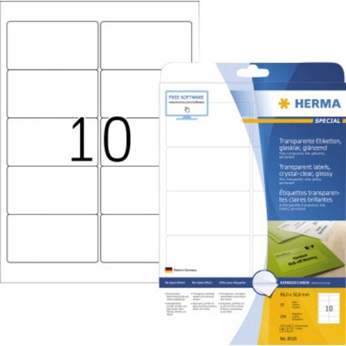 Herma 8018 etiquette plastique - herma,