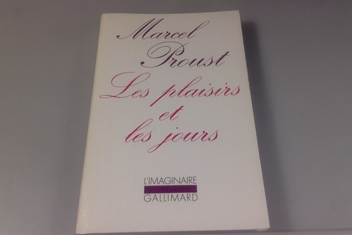 Marcel proust les plaisirs - proust,