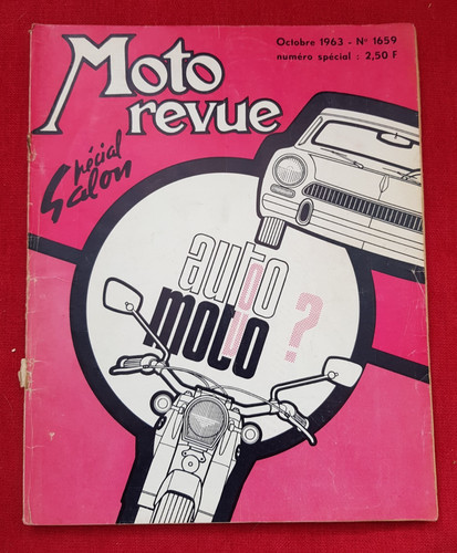 Moto revue spécial salon 1963 - revue,