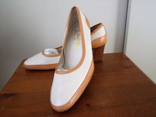 Escarpins cuir bicolore Majora