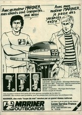 Publicité ancienne moteur