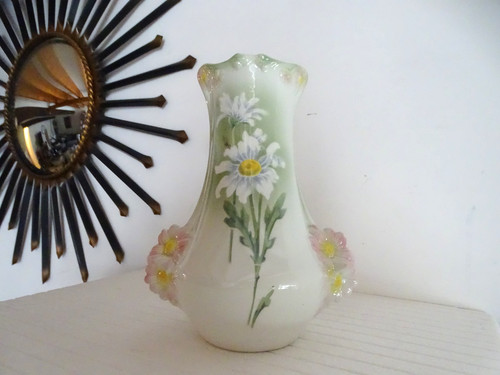 Vase lunéville barbotine - vase, kg