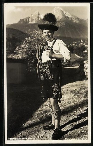 Berchtesgadener bub costume - berchtesgadener,