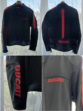 COLLECTOR  BLOUSON D'ETE DUCATI CUIR / CORDURA avec protections épaules & coudes