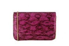 Pochette LONI peau de serpent