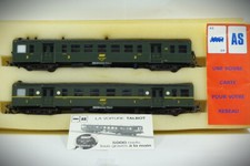 1:87 Ho AS 120300 Jeu 2 Voiture de Tourisme " Talbot " 1. Kl 2. SNCF Neuf Scellé