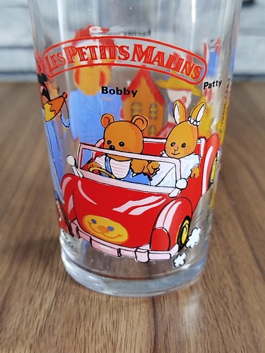 Ancien verre moutarde les - verre, à