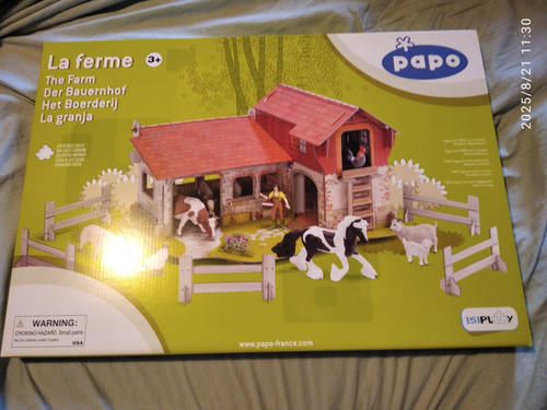 Papo ferme monter - À, (carton)