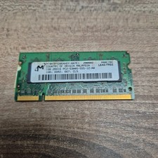 Barrette Mémoire 1Go RAM DDR2 MICRON MT8HTF12864HDY-667E1 SO-DIMM PC2-5300S