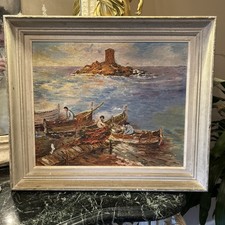 Huile Sur Toile Ancienne