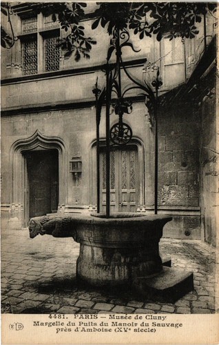 Cpa paris musée - paris, de