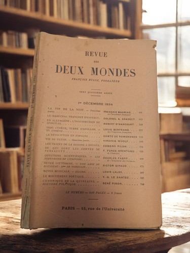 Revue des deux - deux, mondes