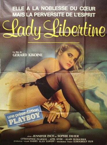 Lady libertine affiche - libertine",