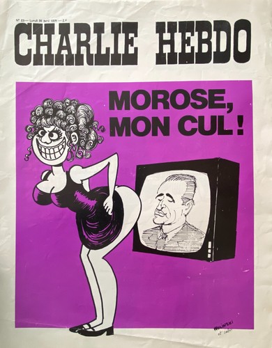 Charlie hebdo affichette april - charlie,