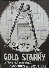 PUBLICITE GOLD STARRY PORTE