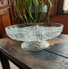 Plateau aperitif verre ciselé