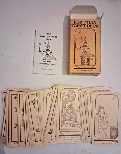 Egyptian tarot deck - egyptian,