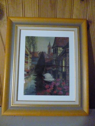 Tableau peinture colmar petite - tableau,