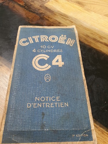 Notice entretien citroen - notice,