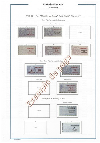 France timbres fiscaux - timbres,