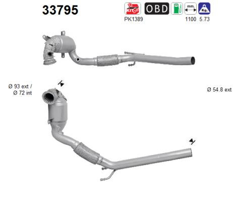 Catalyseur compatible pour - compatible,