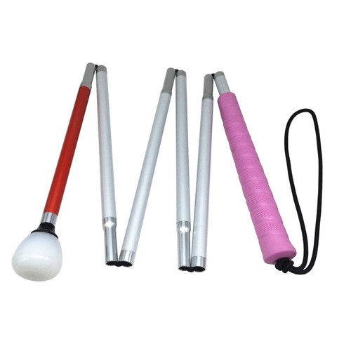 Aluminium canne blanche - canne, pour