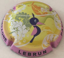 Capsule de champagne LEBRUN Paul (83a. contour rose mat)