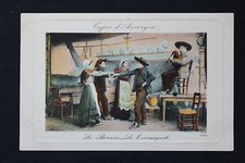 Carte postale ancienne CPA Types d'Auvergne - LA BOURREE - Le Tourniquet