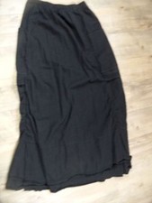 Belle jupe maxi superposée