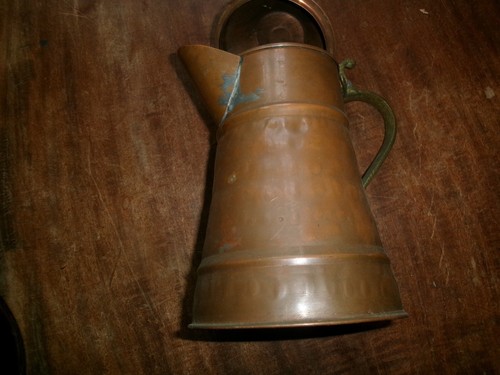 Ancienne cafetiere cuivre - ancienne, en