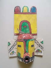 Masque  Kachina , style Hopi , Masque a Tablette
