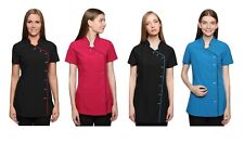 Tunique Blouse de travail SPA Massage esthéticienne Beauté Coiffure femme Iris